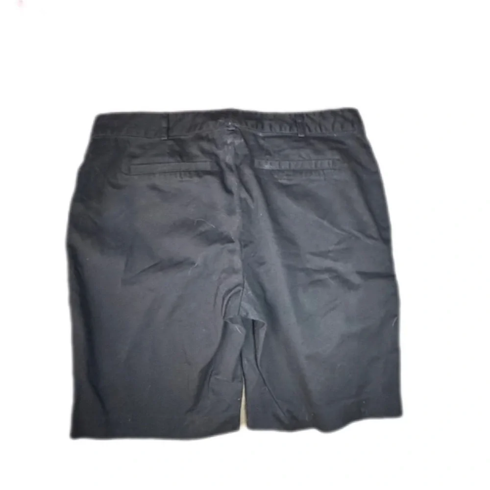 Michael Kors Gold Metal and Black Bermuda Shorts